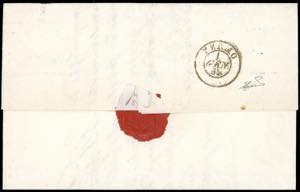 1851 - Lettera prefilatelica da ... 