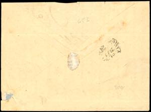 INCOMING MAIL CINA 1870 - 40 cent. ... 