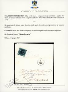 1860 - 1 baj verde scuro, I ... 