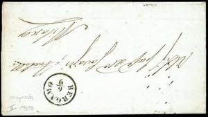 1853 - 5 cent. giallo ocra (1), ... 
