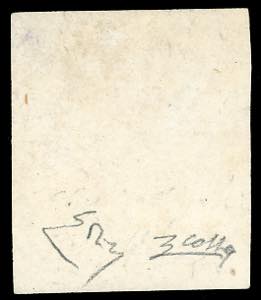 FALSI PER POSTA 1853 - 30 cent. ... 