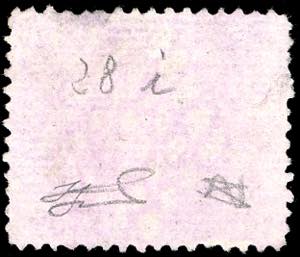 1868 - 20 cent. lilla grigio ... 