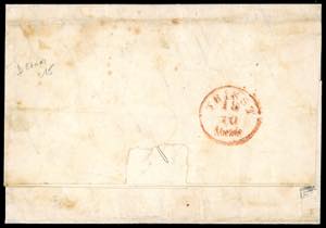 1855 - 8 baj bianco, falso per ... 