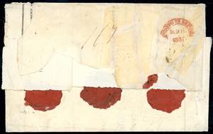 1857 - 8 baj bianco, falso per ... 