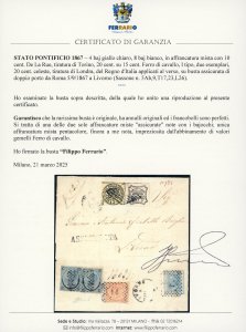 1867 - 4 baj giallo chiaro, 8 baj ... 