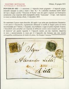 ROMA, Dir in nero/rosso + ASSIC ... 