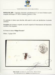 1859 - 3 baj bruno, frazionato ... 