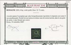 1859 - 6 baj verde giallo (7), ... 