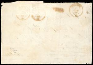 1860 - 5 cent. verde oliva, due ... 