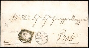 1861 - 10 cent. grigio bistro chiaro, ... 