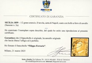 1863 - 10 cent. bistro, coppia ... 