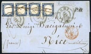 1862 - 20 cent. indaco (15E), ... 