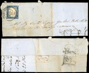 POSTA MILITARE 1848/59 - Cinque ... 