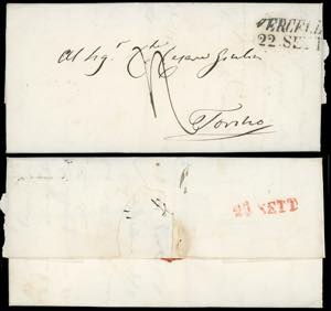 POSTA MILITARE 1848/59 - Cinque ... 