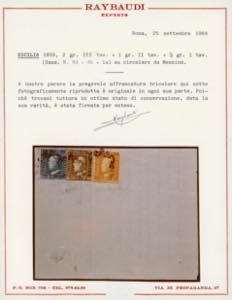 1859 - 1/2 grano arancio, I ... 