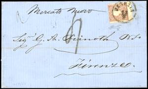 1861 - 10 soldi bruno, II tipo (31), ... 