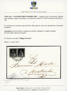 1859 - 1 quattrino nero, II ... 