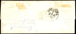 1859 - 1 crazia carminio, II ... 