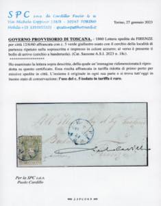 1860 - 5 cent. verde giallastro ... 