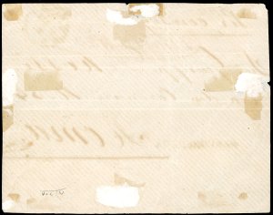 1860 - 20 cent. azzurro, striscia ... 