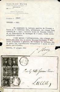 1861 - 1 cent. violetto bruno ... 