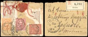1888 - 2 cent. rosso mattone, De La Rue, ... 