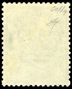 1863 - 5 cent. grigio verde, De La ... 