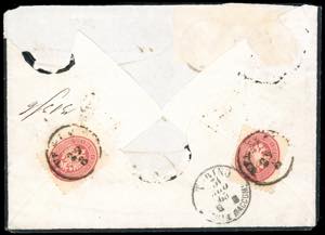 1865 - 3 soldi due esemplari e 10 ... 