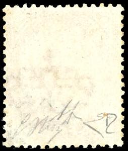 1866 - 10 cent. ocra giallo, De La ... 