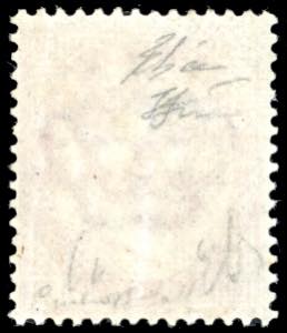 1863 - 40 cent. rosa carminio, De ... 