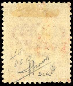 1863 - 40 cent. rosa carminio, De ... 