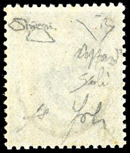 1865 - 20 cent. su 15 cent. Ferro ... 