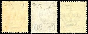 1890/91 - Soprastampati, serie ... 
