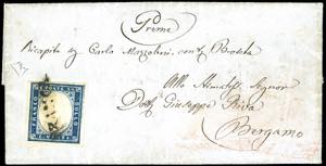 1858 - BERGAMO, FRANCA SD non catalogato - ... 