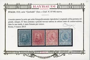 1910 - Garibaldi, serie completa ... 