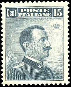 1911 - 15 cent. Michetti, III tipo (96), ... 