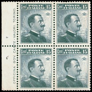 1911 - 15 cent. Michetti, III tipo (96), ... 