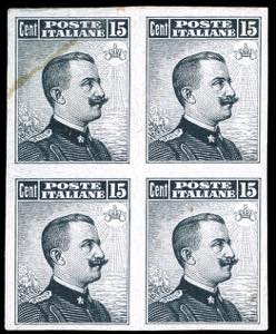 1911 - 15 cent. Michetti, III tipo (96), ... 