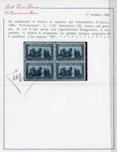 1926 - 1,25 lire San Francesco, ... 
