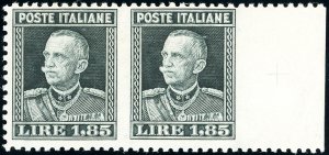 1927 - 1,85 lire Parmeggiani, coppia ... 