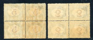 1903 - 2 e 5 lire azzurro e ... 