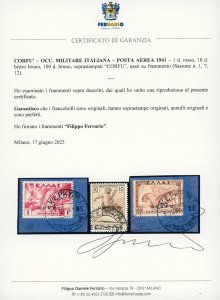 CORFU POSTA AEREA 1941 - ... 