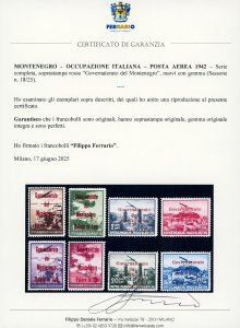 MONTENEGRO POSTA AEREA 1942 - ... 