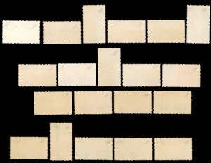 1934 - Medaglie, serie completa ... 