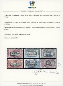 1924 - Manzoni, serie completa ... 