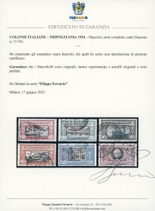 1924 - Manzoni, serie completa ... 