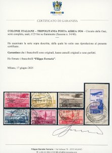 POSTA AEREA 1934 - Circuito delle ... 