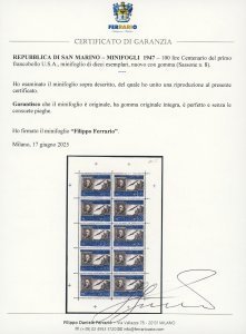 1947 - 100 lire Centenario ... 