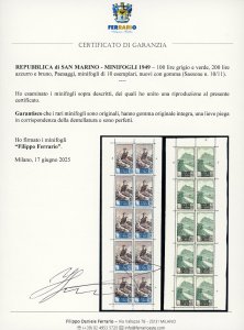 1949 - 100 e 200 lire Paesaggi, ... 