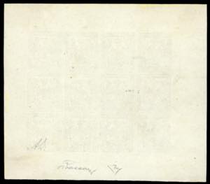 1852 - 10 cent. giallo, carta ... 